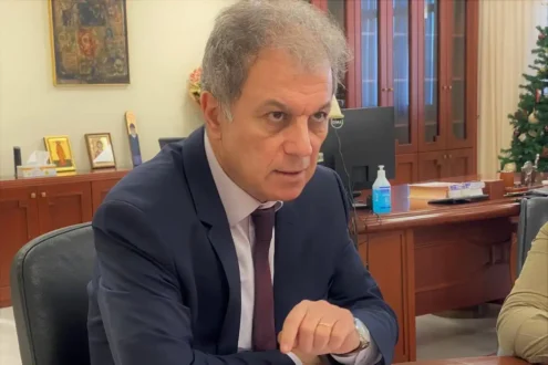 Υπογραφή σύμβασης εκτέλεσης έργου για τον ηλεκτροφωτισμό Ι/Κ Πρεσπών