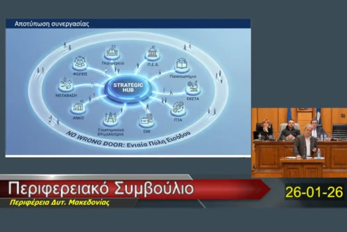 Ίδρυση Ζώνης Καινοτομίας και του Strategic Hub στη Δυτική Μακεδονία μετά από πρόταση του  Περιφερειάρχη Γιώργου Αμανατίδη στο Περιφερειακό Συμβούλιο