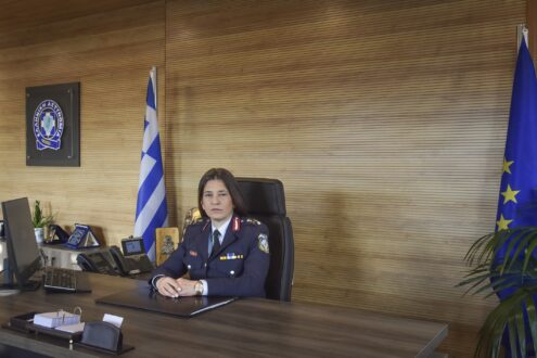 Το βιογραφικό της Ταξιάρχου Πολυξένης Μπακλέση, Διευθύντριας της Διεύθυνσης Αστυνομίας Καστοριάς