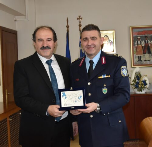 Επίσκεψη του Γενικού Περιφερειακού Αστυνομικού Διευθυντή Δυτικής Μακεδονίας στη Φλώρινα