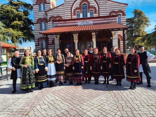 Γρεβενιώτες Κοζάνης στο δρώμενο «Νύφες» Μελίκης