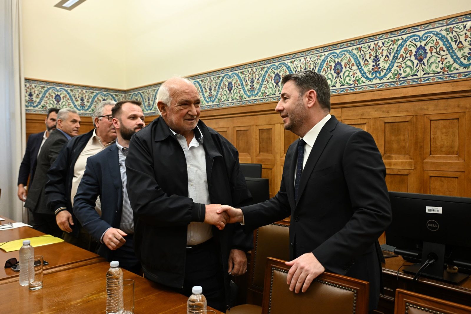 Συνάντηση του Νίκου Ανδρουλάκη με την Ένωση Προέδρων Κοινοτήτων ΠΕ Γρεβενών