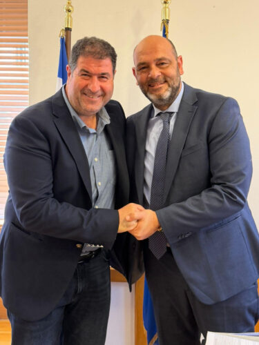 Συνάντηση Θανάση Σταυρόπουλου με τον Υφυπουργό Πολιτισμού Ιάσωνα Φωτήλα