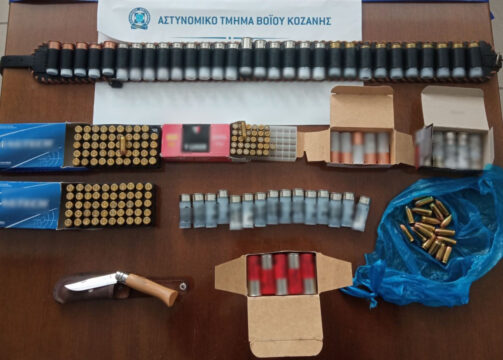Σύλληψη 37χρονου για παράνομη κατοχή πυρομαχικών και όπλων στο Βόιο