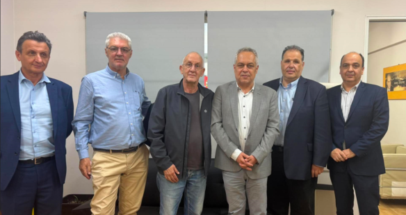 Συνάντηση μελών του Δ.Σ. της Ε.Ι.Ε.Τ. με τον Γραμματέα Επικοινωνίας του ΠΑΣΟΚ