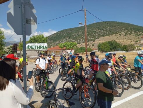 Με μεγάλη συμμετοχή ο 1ος Λαϊκός Ποδηλατικός Γύρος Καραγιαννίων