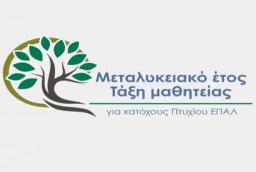 Έως 31 Αυγούστου οι επιχειρήσεις μπορούν να διαθέσουν θέσεις Μαθητείας για αποφοίτους ΕΠΑ.Λ.