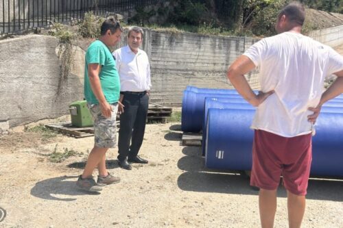 Η Π.Ε. Καστοριάς παρέδωσε πέντε σωλήνες ελατού χυτοσιδήρου για το αρδευτικό δίκτυο του ΤΟΕΒ Βράχου, πρ 22.750 ευρώ